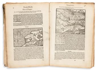Digges, Leonard (c. 1515-1559) and Thomas Digges (1546-1595) A Geometrical Practical Treatize named Pantometria.